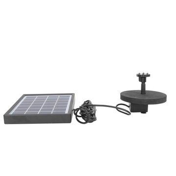Solarna pompa strumieniowa do strumienia wody Zestaw do wodospadu Miniaturowy staw