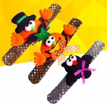 3 szt. halloweenowe bransoletki na nadgarstek wi