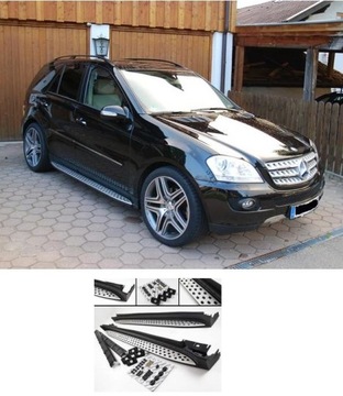 STOPNIE PROGOWE MERCEDES ML W164 05-11 KOMPLET