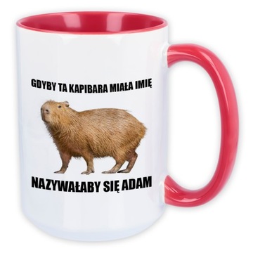 DUŻY Kubek XXL Prezent - KAPIBARA WIELE WZORÓW