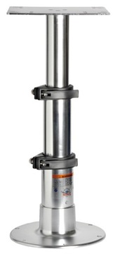 NOGA STOŁU TELESKOP 335-705 MM, GAZOWA ALUMINIUM