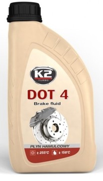 PŁYN HAMULCOWY K2 DOT4 1L T108