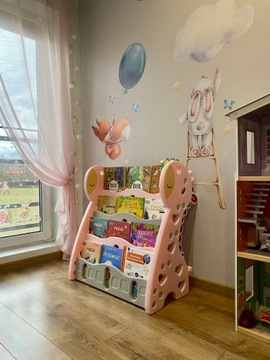 REGAŁ MONTESSORI NA KSIĄŻKI PÓŁKA SZAFKA ORGANIZER POKÓJ DZIECIĘCY Z33R
