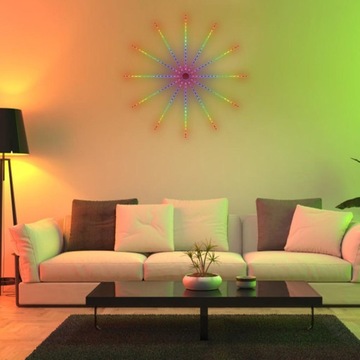 ПОДКЛЮЧЕННЫЕ ФЕЙЕРВЕРКИ СВЕТОДИОДНАЯ ЛЕНТА RGB СВЕТ