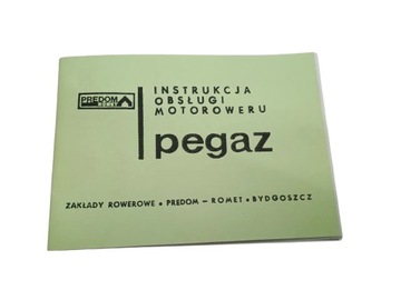 Katalog instrukcja obsługi Romet pegaz