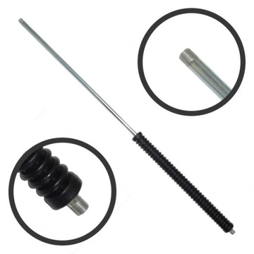 Lanca prosta 2000 mm zimnowodna 1/4