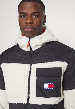 1Y 08 TOMMY HILFIGER SHERPA KURTKA PRZEJŚCIOWA M