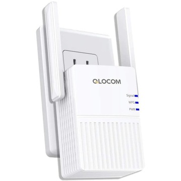Wzmacniacz sygnału Wi-Fi QLOCOM CF-N300 OUTLET