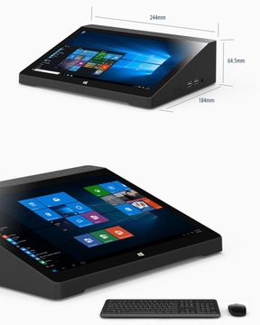 Мини-ПК Chipol 10,1 дюйма X6J Win10 4/64 ГБ RS232