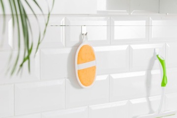 Салфетка для мытья тела и массажа YORK Sisal ORANGE