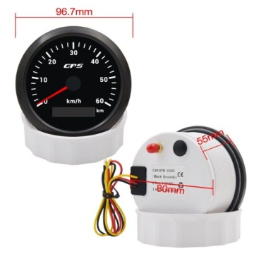 Geloo 85 мм GPS спидометр 7 цветов для мотоцикла, морской лодки