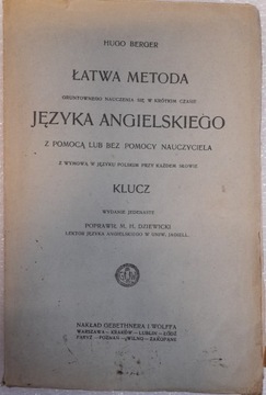 Łatwa metoda nauczenia się Angielskiego Berger