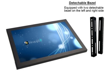 МОНИТОР С ОТКРЫТОЙ РАМКОЙ, LED, 10 ДЮЙМОВ, VGA, HDMI, USB, BNC A