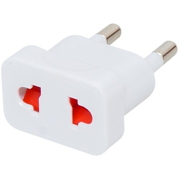 PRZEJŚCIÓWKA ADAPTER PODRÓŻNY MINI WTYK PL GN USA