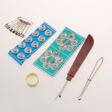 Профессиональное шитье с деревянной коробкой для хранения