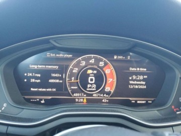 Audi A5 F5 S5 Sportback 3.0 TFSI 354KM 2018 Audi S5 Coupe 2018, 3.0L, 4x4, PRESTIGE, od ubezpieczalni 3.0 Benzyna, zdjęcie 9