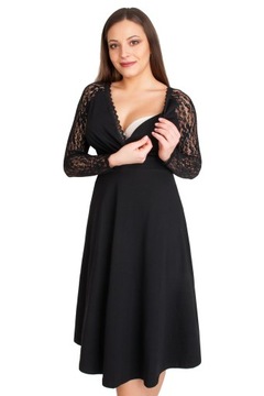 ЭЛЕГАНТНОЕ ПЛАТЬЕ ДЛЯ КОРМЛЕНИЯ, РАЗМЕР М