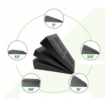 3 наклонных доски для приседаний на растяжку