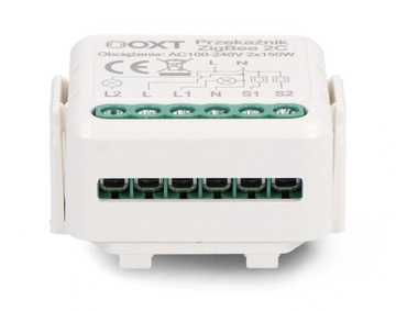 Tuya - 2-канальное реле скрытого монтажа Mini ZigBee - приложение для Android/iOS