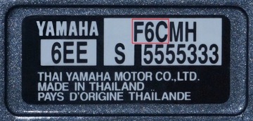 Комплект для обслуживания подвесного двигателя YAMAHA F6C