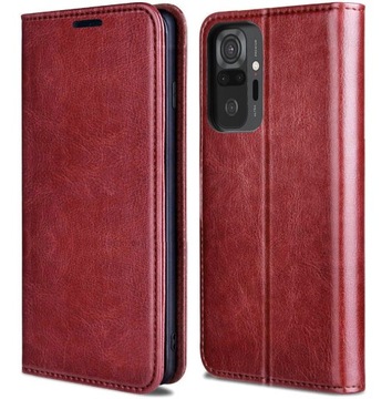 КОЖАНЫЙ ЧЕХОЛ ДЛЯ XIAOMI REDMI ПРИМЕЧАНИЕ 10 PRO + СТЕКЛО