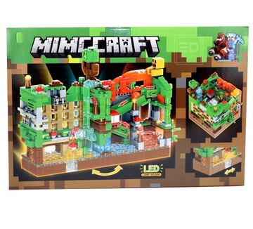 МОЙ МИР БЛОКИРУЕТ НАПАДЕНИЕ НА ДЕРЕВНЮ MINECRAFT 501el LED