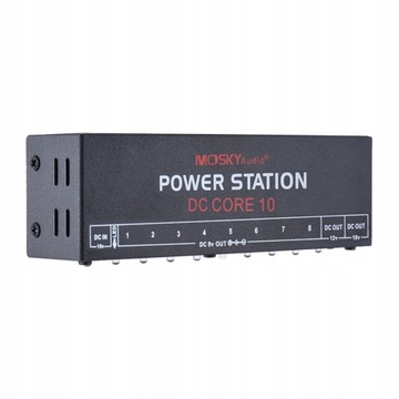 СТАНЦИЯ ПИТАНИЯ ДЛЯ ГИТАРЫ ЭФФЕКТОВ 9В 18В постоянного тока