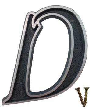 LITERA NA DOM BUDYNEK NUMER ADRES REFLEX 12CM D