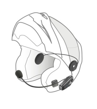 Intercom INTERPHONE U-COM 8R komplet na 2 kaski