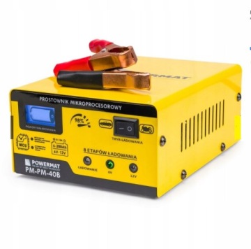 МИКРОПРОЦЕССОРНЫЙ АККУМУЛЯТОРНЫЙ ВЫПРЯМИТЕЛЬ 6/12 В POWERMAT