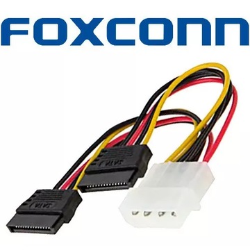 FOXCONN ADAPTER ZASILANIA SATA MOLEX 2x SATA 15PIN