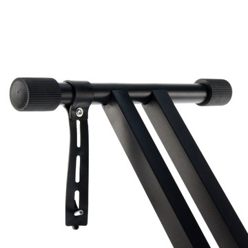 Statyw do keyboardu regulowany 32-97cm stojak pod pianino podwójny Hardman