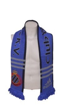 C820 CIEPŁY SZALIK KLUBOWY BRUGGEK K.V. ADIDAS