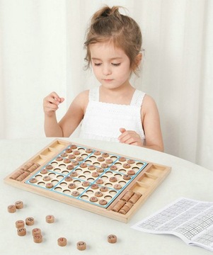 СУДОКУ ДЕРЕВЯННАЯ ЛОГИЧЕСКАЯ ИГРА, СЕМЕЙНАЯ ЗАГАДКА