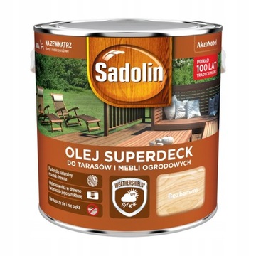 SADOLIN SUPERDECK TERRACE МАСЛО 0,75л Бесцветное