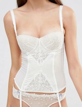 80B 36B Wonderbra Refined Glamour Padded Strapless Basque