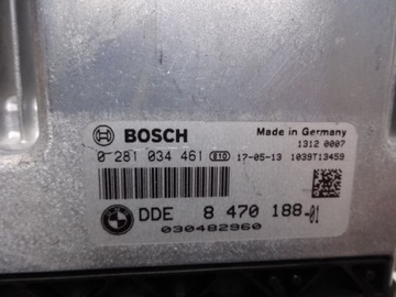 BMW 3 F30 F31 3.0 D 330D JEDNOTKA MOTORU 8470188