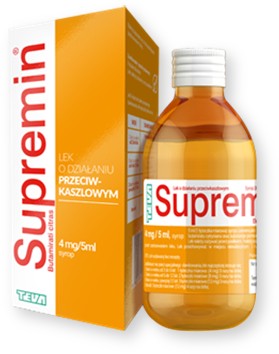 Supremin syrop na suchy kaszel 200ml