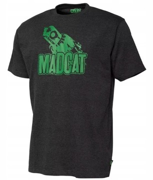 MADCAT KOSZULKA T-SHIRT CLONK TEASER DARK GREY r. L