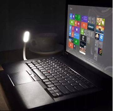 СИЛИКОНОВАЯ 6-СВЕТОДИОДНАЯ ЭНЕРГОСБЕРЕГАЮЩАЯ USB-ЛАМПА ДЛЯ КОМПЬЮТЕРА - СИНЯЯ