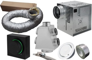 Zestaw do DGP kominek Turbina Regulator DARCO