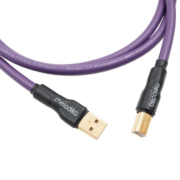 Кабель плоттера Melodika MDUAB05 USB A-B DAC - 0,5 м