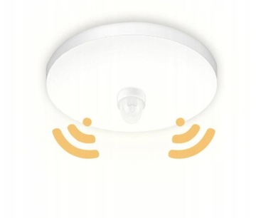 LAMPA SUFITOWA PLAFON LED Z CZUJNIKIEM RUCHU 12W