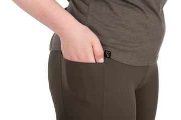 Spodnie Wędkarskie Legginsy Z Kieszeniami Dresowe Fox WC r. M 12-14
