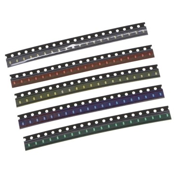 100 szt. Asortyment LED Diodo Kit, LED Lights Kit