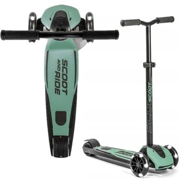 SCOOTANDRIDE Forest HULAJNOGA Highwaykick 5 Składana Koła LED 5L+ + GRATIS