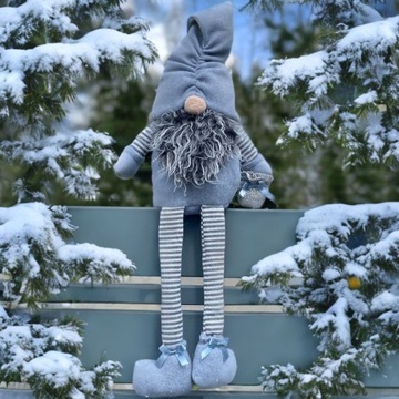 SKRZAT 60CM SZARY GNOM