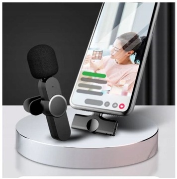 MIKROFON KRAWATOWY BEZPRZEWODOWY USB-C ANDROID