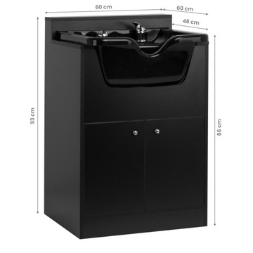 Станция для мойки парикмахеров Gabbiano BB06 черный