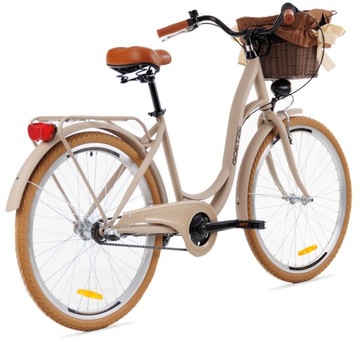 Городской велосипед GOETZE Style 26 3b + корзина LIGHT LADIES